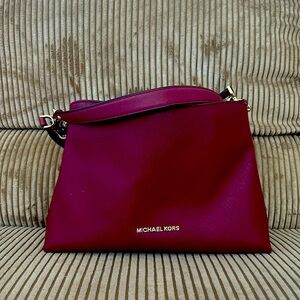 Cranberry Michael Kors shoulder bag